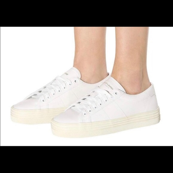 saint laurent platform sneakers